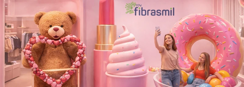 Cenário instagramável para loja: atraia com esculturas