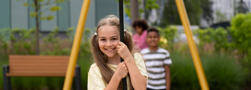 Playground infantil para escola: segurança e diversão