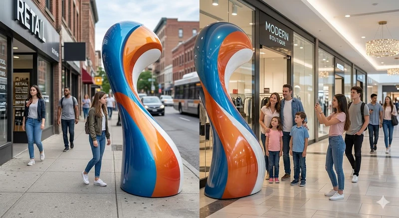 Totem promocional em fibra de vidro: como usar?