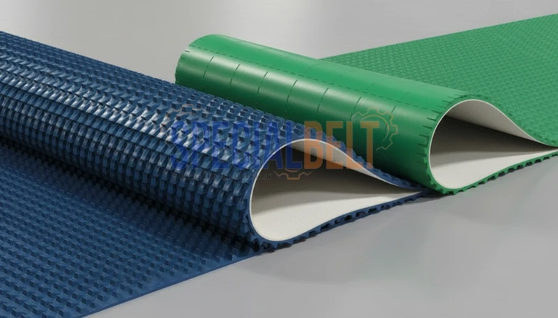 PVC vs PU: Qual correia escolher para alimentos?