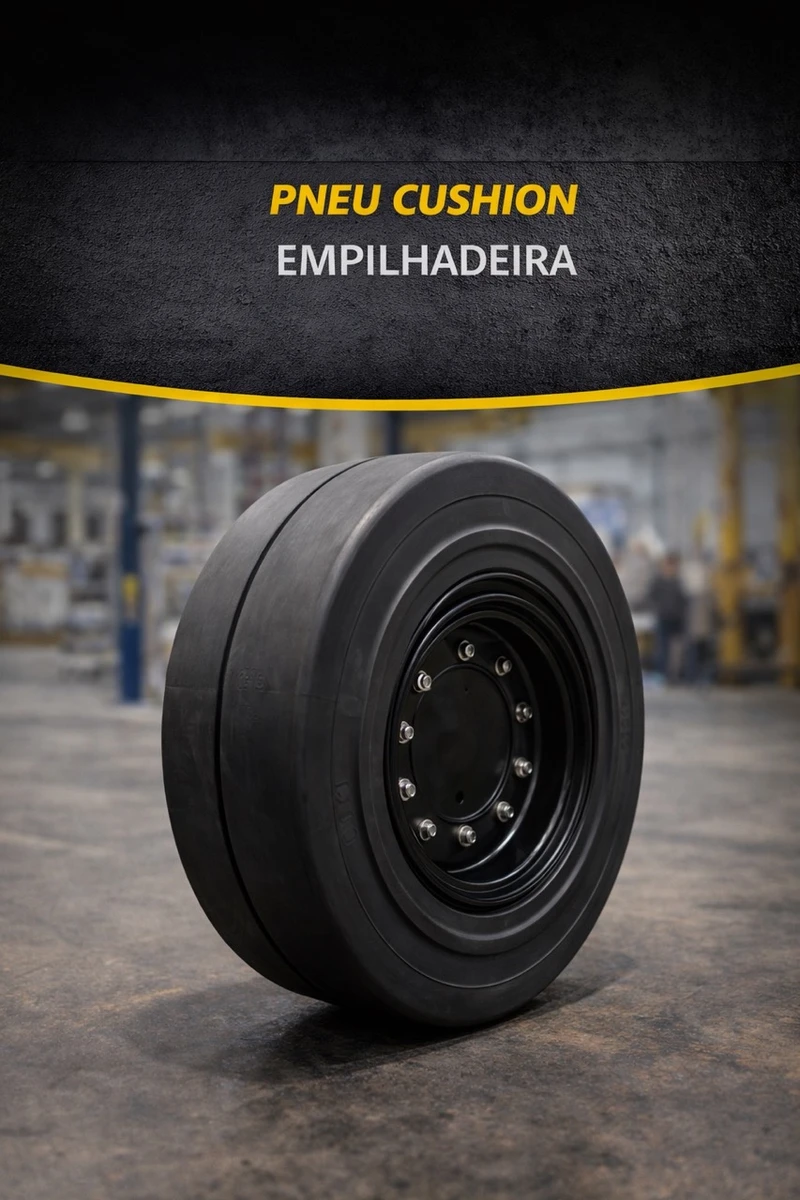 Pneu Cushion Empilhadeira
