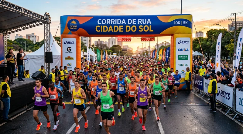 Como Organizar Corrida de Rua com Pórticos Infláveis