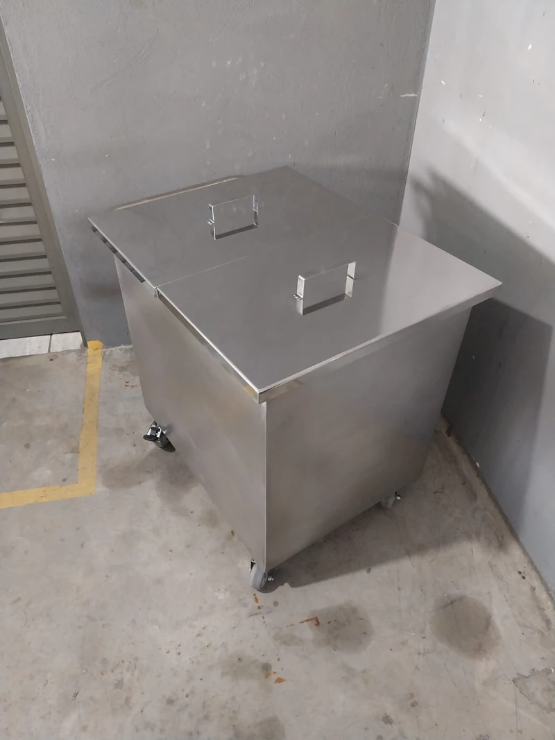 Carrinho Industrial Inox