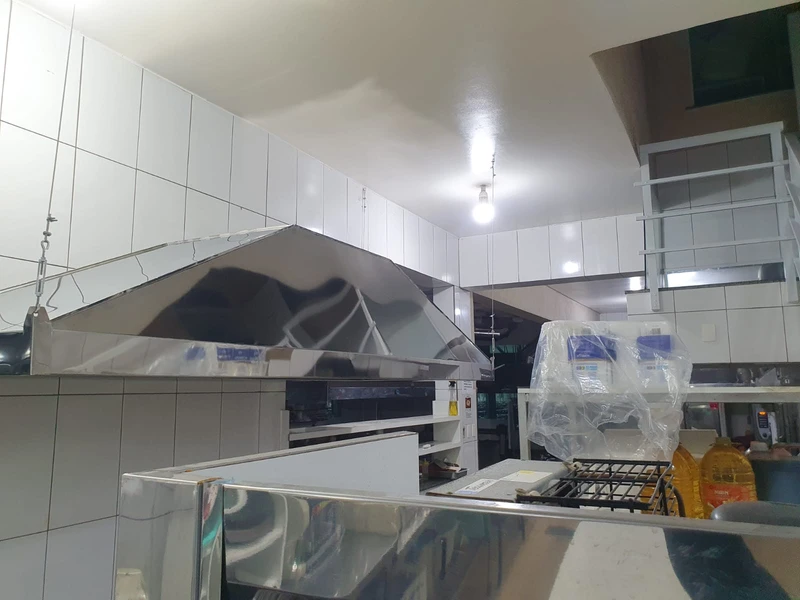 Coifa Industrial em Aço Inox