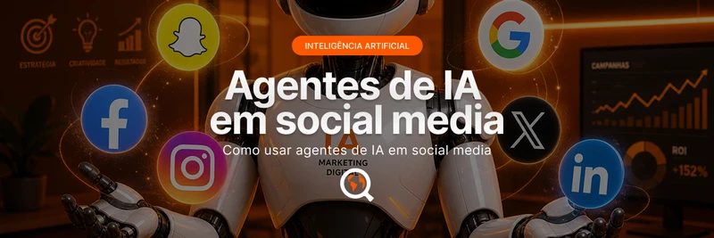 Como usar agentes de IA em social media