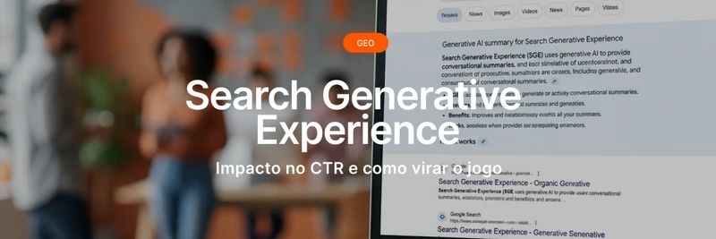 Search Generative Experience e como afeta o CTR hoje