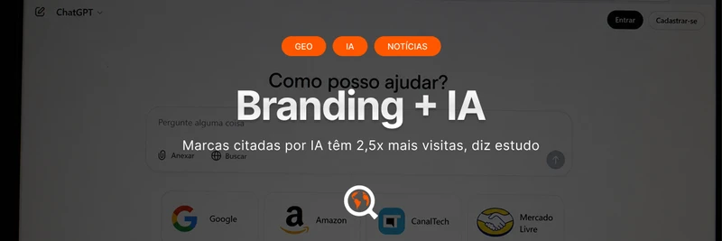 Marcas citadas por IA têm 2,5x mais visitas, diz estudo