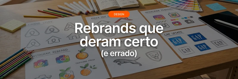 Rebrands que deram certo (e errado): saiba tudo