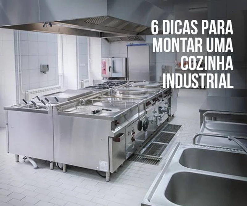 Montagem de Cozinha Industrial