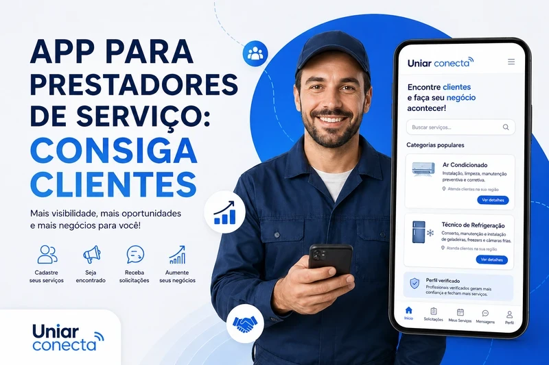 App para Prestadores de Serviço: consiga clientes