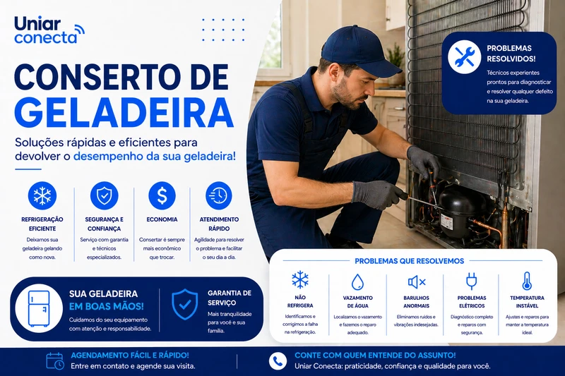 Conserto de Geladeira