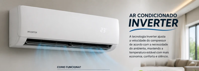 O que é Ar Condicionado Inverter e Vantagens