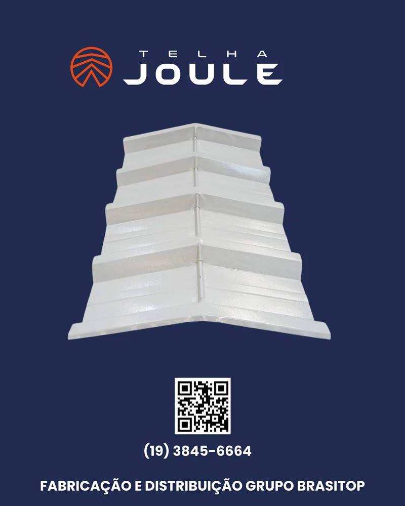 Cumeeira Galvalume Trapezoidal