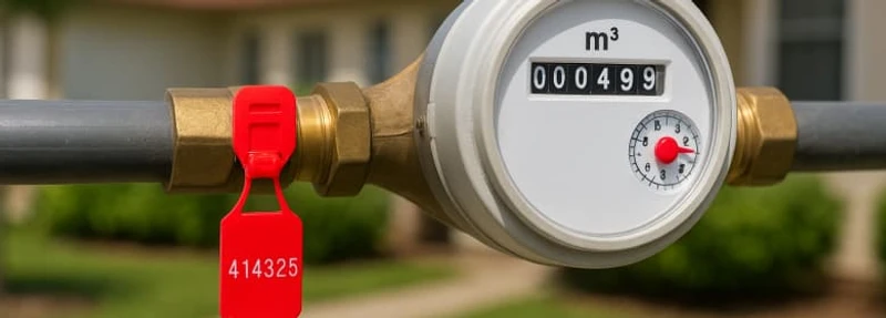 Lacre de segurança para hidrômetro e energia