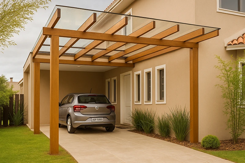 Cobertura de policarbonato para garagem: benefícios