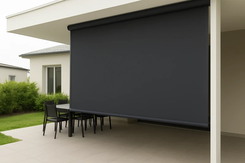 Toldo vertical rolô com manivela: como funciona?