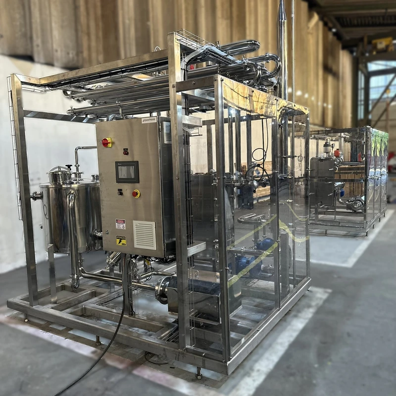 Pasteurizador para Água de Coco