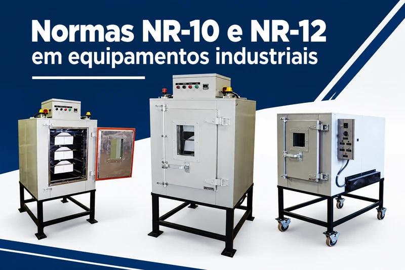 Normas NR-10 e NR-12 em equipamentos industriais