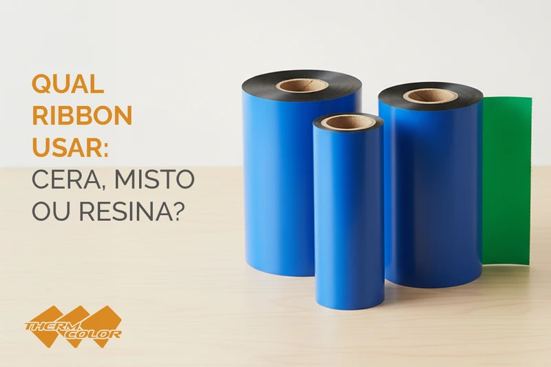 Qual ribbon usar: cera, misto ou resina?