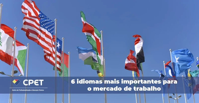 6 idiomas mais importantes para o mercado de trabalho